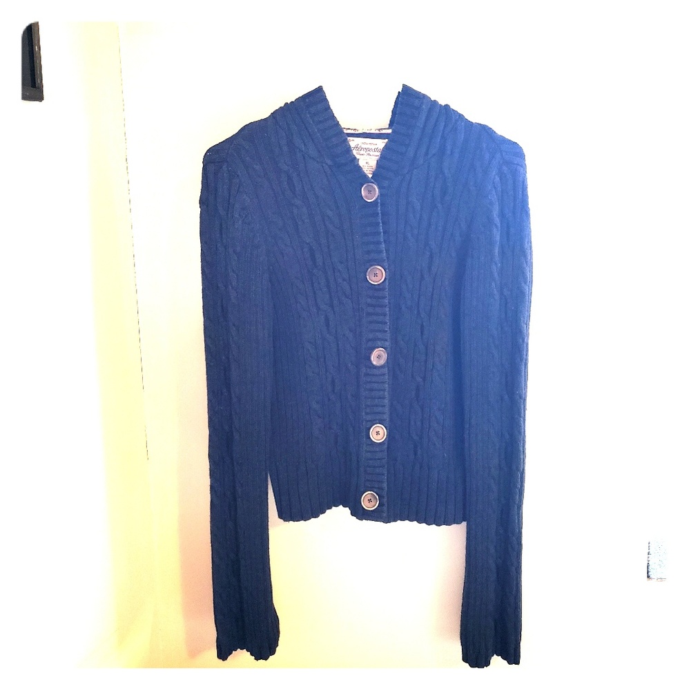 Wm's Abercrombie Sweater Navy